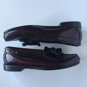 COLE HAAN Mens Dress Shoes tassel loafers Sz 8D